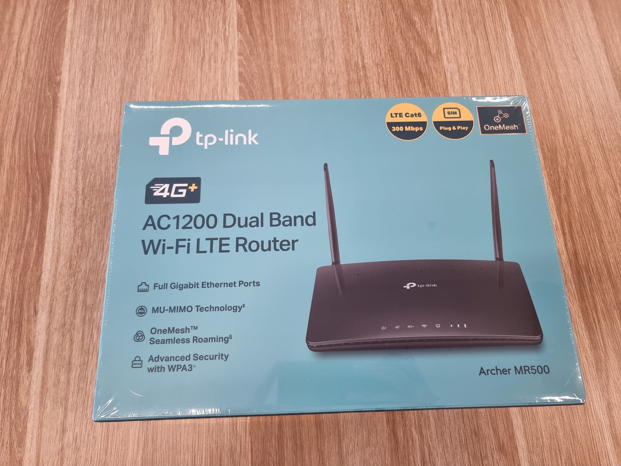 Router Wifi TP Link MR500 4G+ Cat6 sigilat
