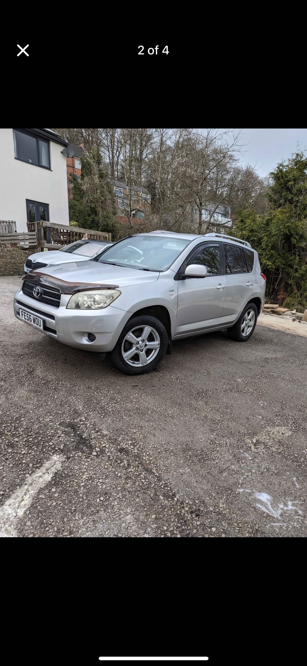 Тойота RAV4  за части с десен волан
