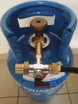DISH gaz caravana butelie kit de incarcare GPL rulota