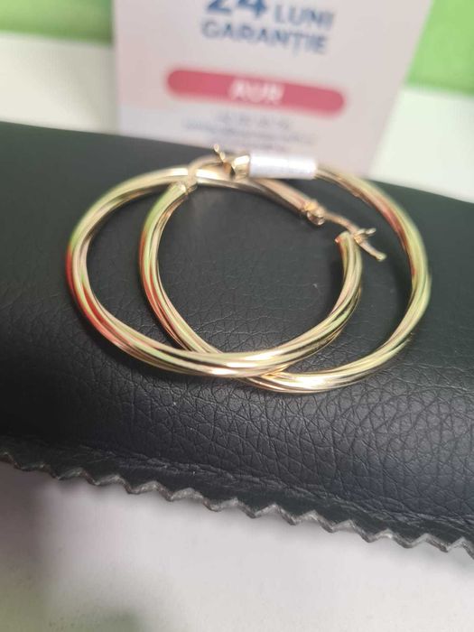 Cercei aur 14k 3.95g(b67065.2/AG2 Tudor1)