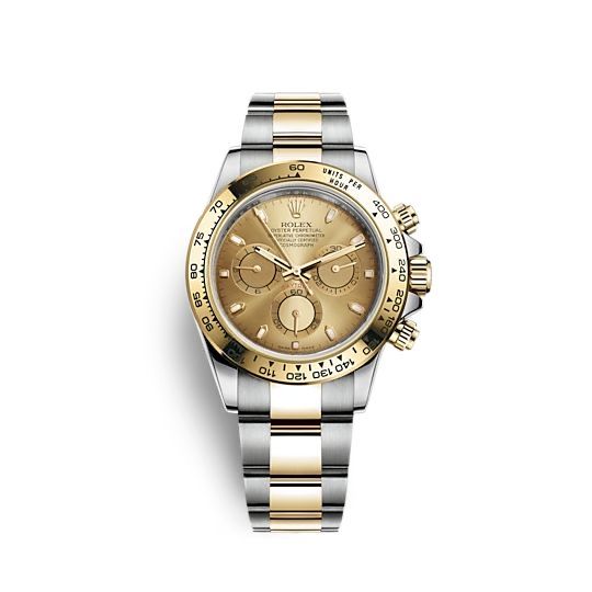 Часовник Rolex Daytona 18K Yellow Gold & Steel Champagne Dial