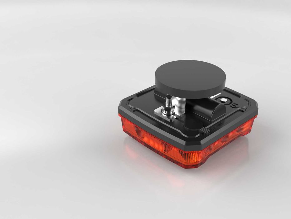 Безжични Аварийни Сигнални Блиц Светлини с Mагнит 12-24V с 12 режима