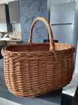 Coş de paie pentru fructe sau picnic