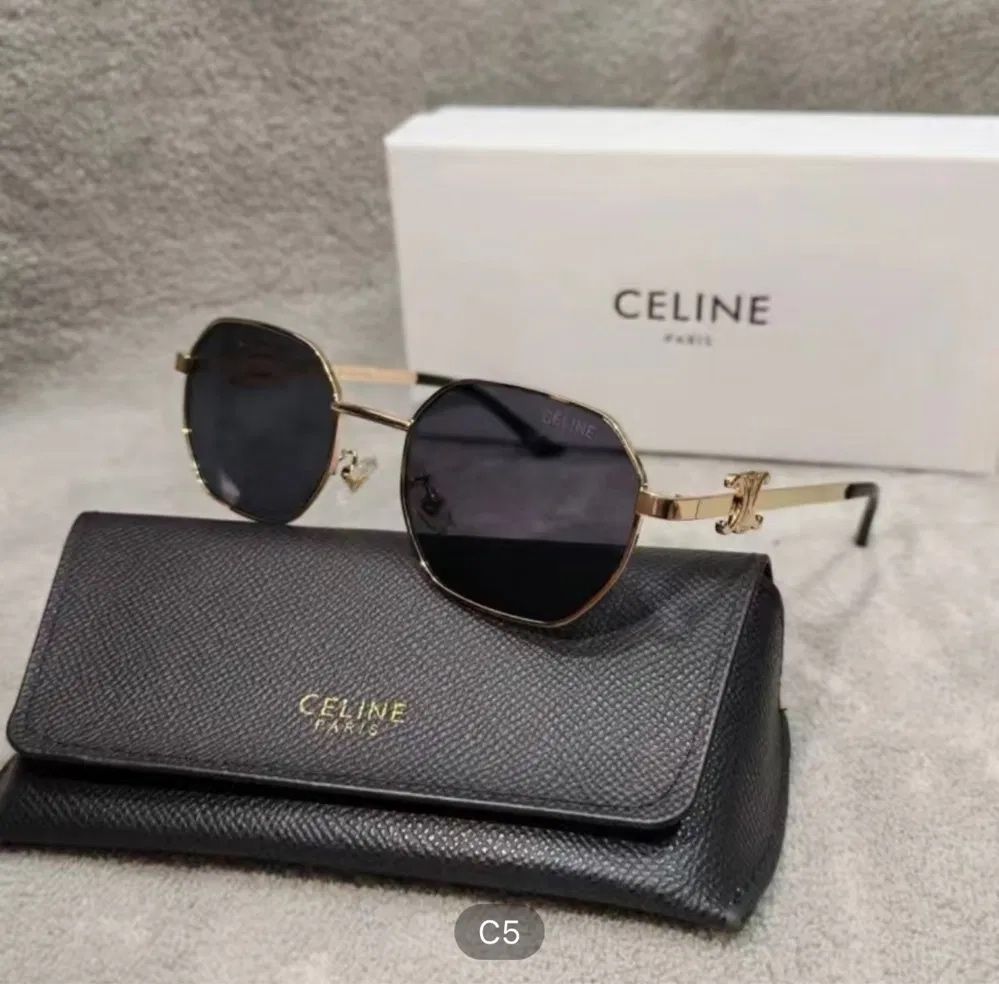 Ochelari Celine Aurii