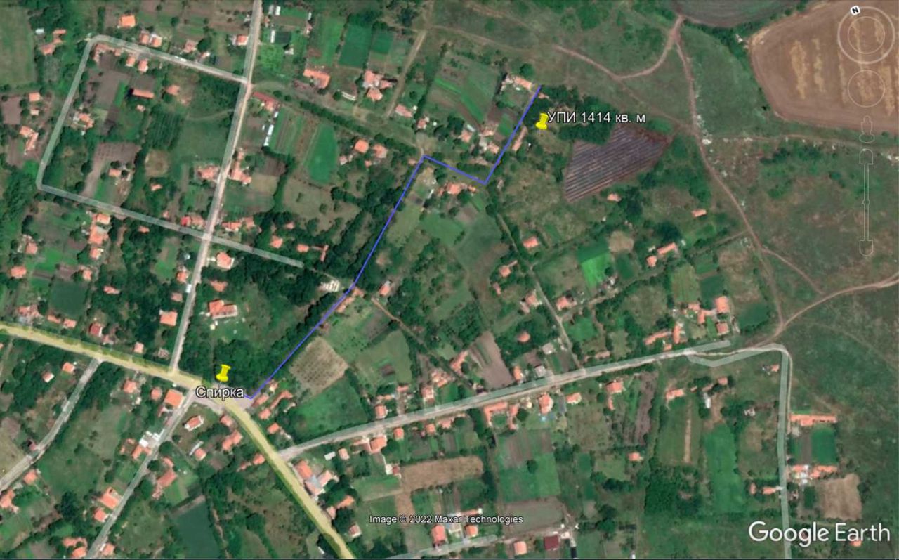 Продава се Парцел в с. Пъстрен, Област Стара Загора - 1414 кв.м за 3 €/кв.м - Снимка #17