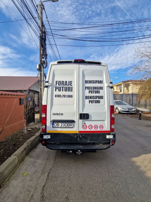 Foraje puțuri de mica și mare adâncime