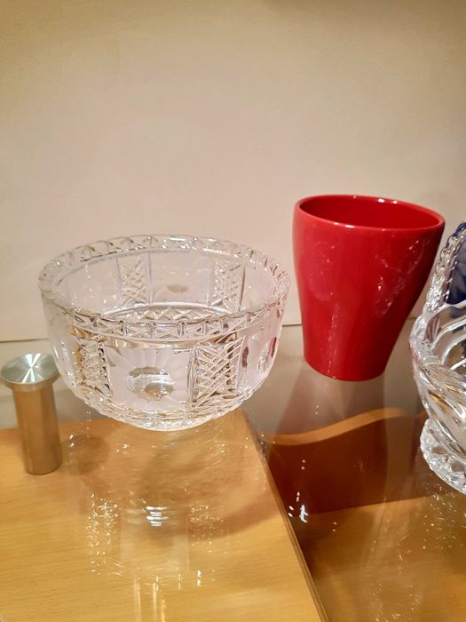 Винтажная ваза конфетница. Хрусталь.