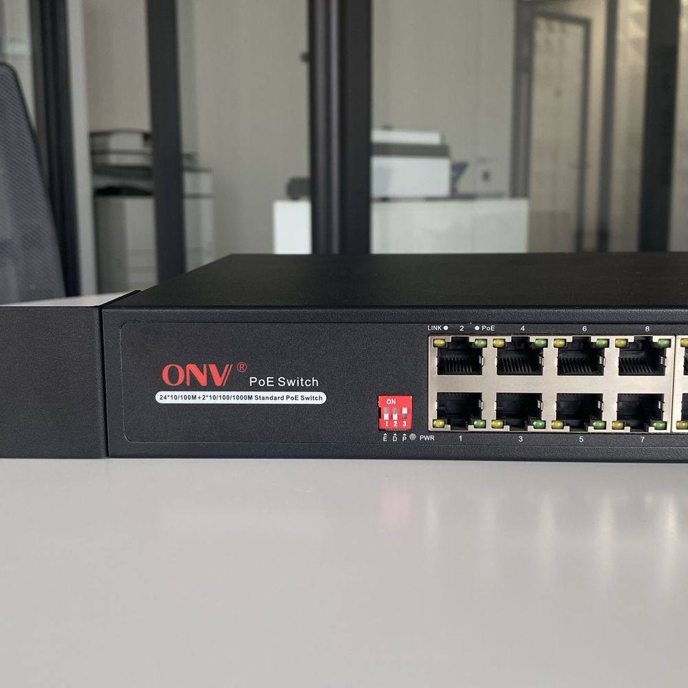 Коммутатор PoE, модель ONV H1024