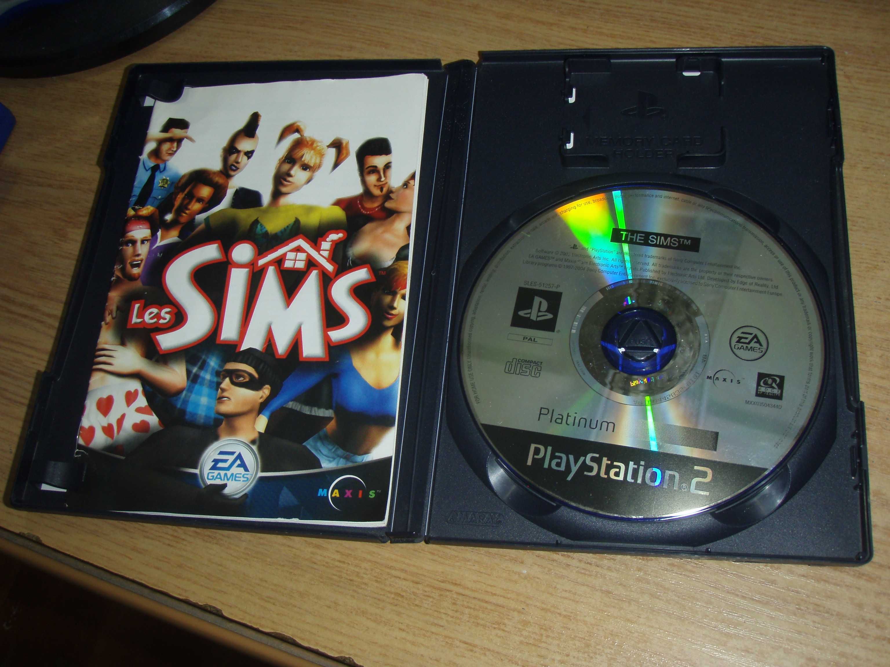 Les Sims Platinum (franceza) pentru PS2