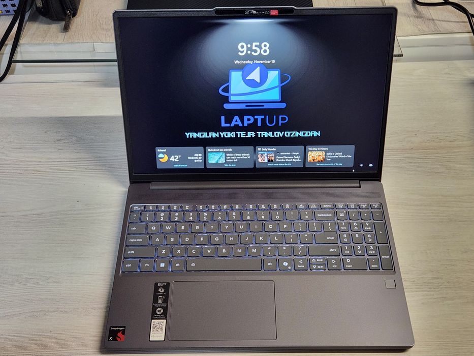 Lenovo IdeaPad Slim 3 Snapdragon X X126100/16GB/1TB
