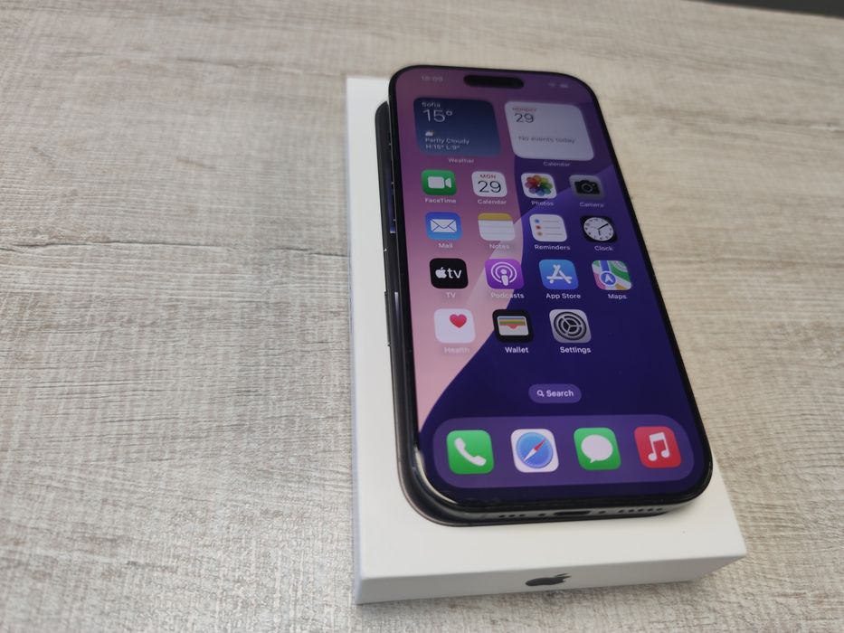Iphone 16 pro 512gb Black 91% Battery , Епъл гаранция!
