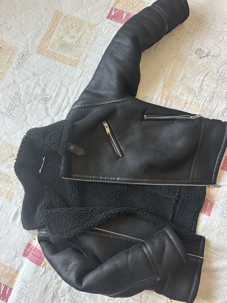 Зимно Кожено яке Zara