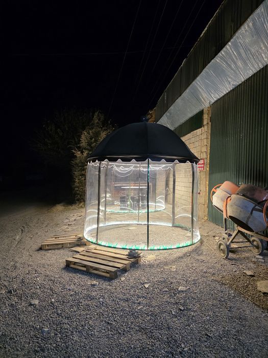 Капсула беседка  зима лето