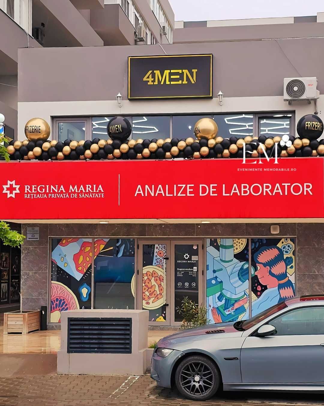 Decor Arcada BALOANE Deschidere Magazin, aniversare si promotii