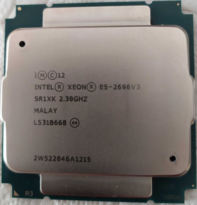 Процесор (CPU) Intel XEON E5-2696 v3 18 ядра ( 36 нишки )