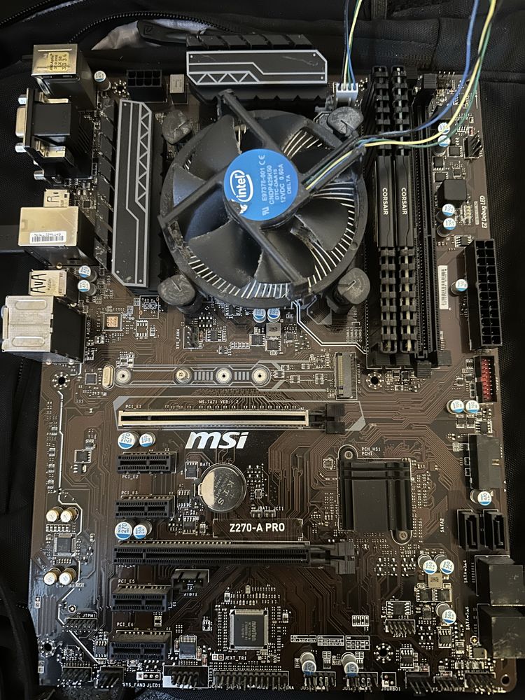 Продавам MSI Z270-A PRO 1151 и процесор i5-7400