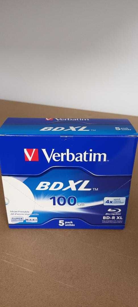 BD-R XL Verbatim, 4x, 100GB
