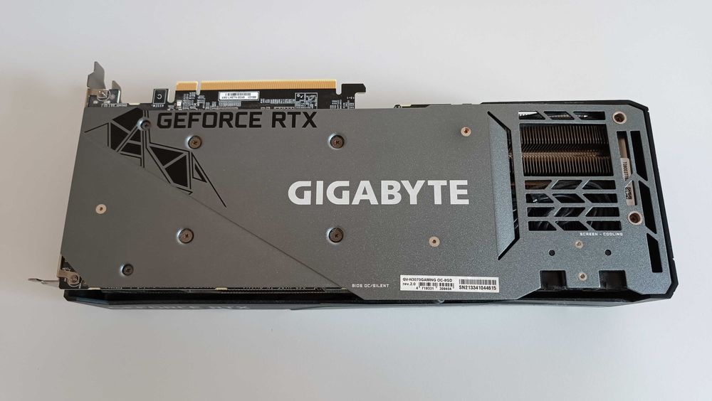 Gigabyte RTX 3070 Windforce Gaming OC