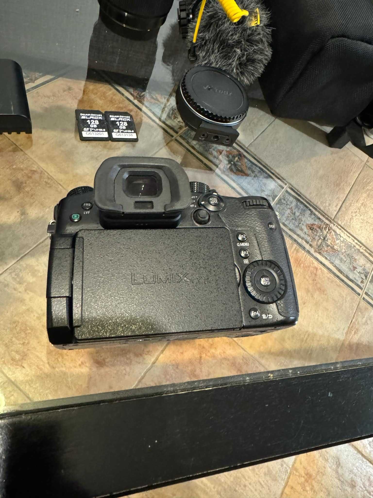 Panasonic Lumix GH5s +  Раница Thule + 2x SD карти за 4К