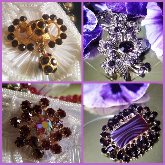 Винтажные чешские, немецкие, советские броши