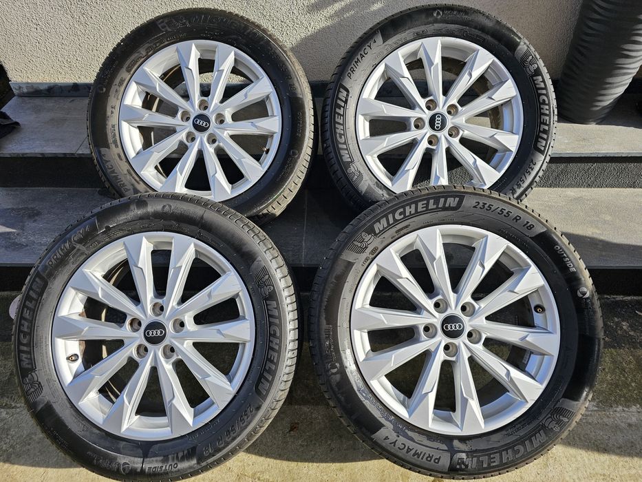 Jante originale Audi R18 + Anvelope 235 55 19