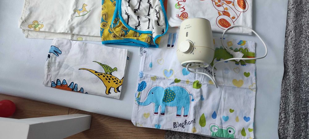 Сет бебешко одеало ,Дебели и тънки,уред за затопляне на храна Philips