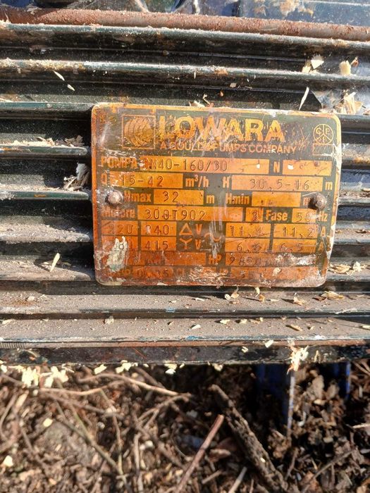 Pompe apa  industriala