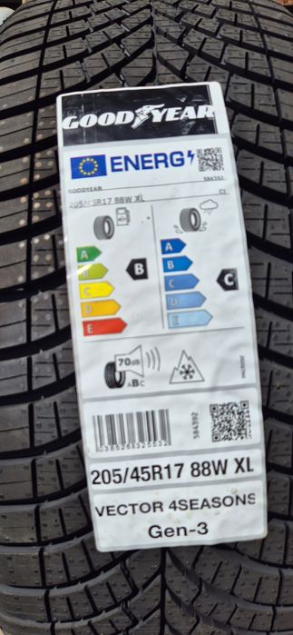 205 45 17 Goodyear Allseason