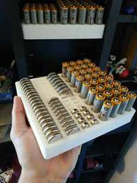 Suporti de baterii tip : AA - AAA - Tip moneda - 9V