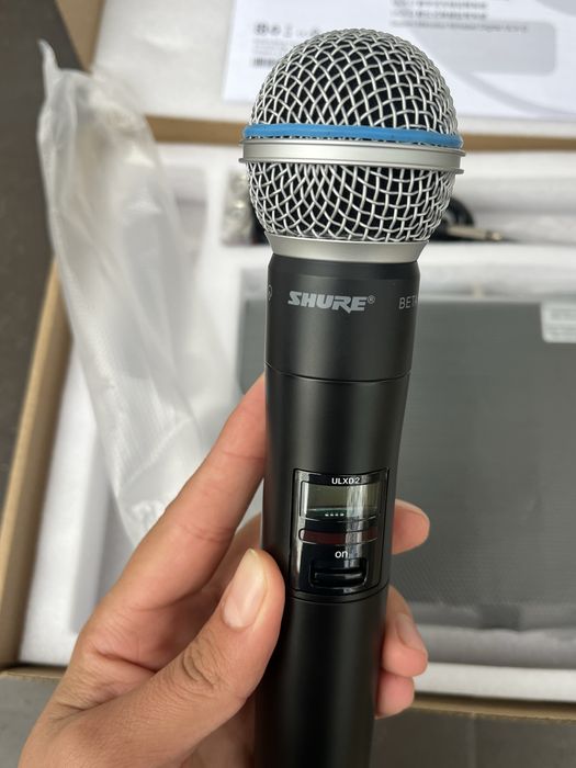 Microfon SHURE ulxd4 ulxd24  beta58a - wireless digital profesional