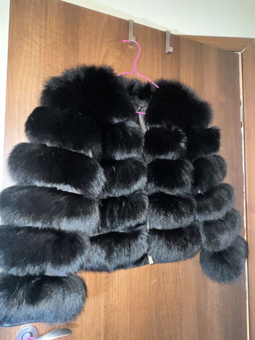 Blană naturală Vulpe Neagra