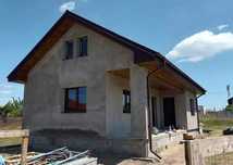 Casa modulara si garaje auto pe structura metalica si panou sandwich