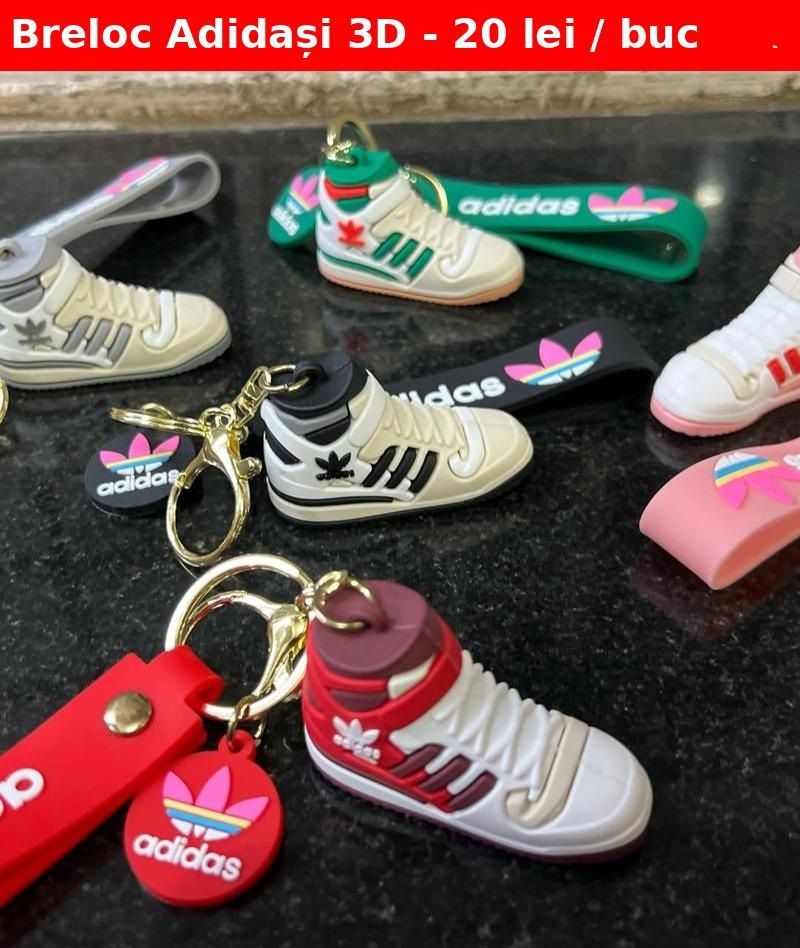 Breloc Adidași 3D tip Adidas – Super Cadou, Accesoriu Cool!

-