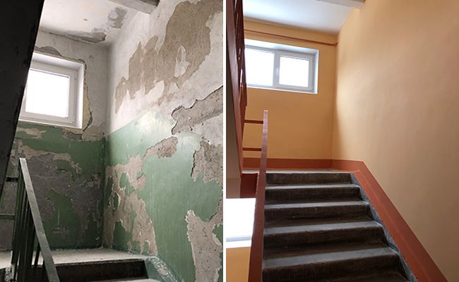 Ремонт подъезда  быстро, чисто и качественно