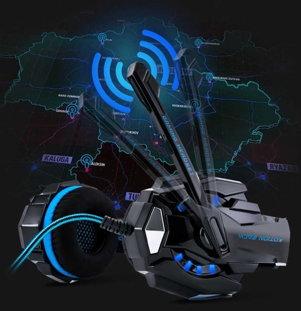 Интересни геймърски слушалки в два цвята KOTION EACH G9000