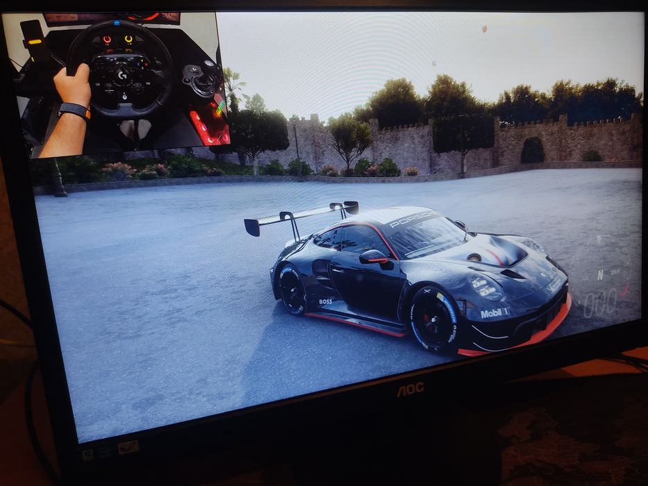 Монитор AOC LED экран дисплей