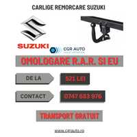 Carlige remorcare Suzuki omologate, premium