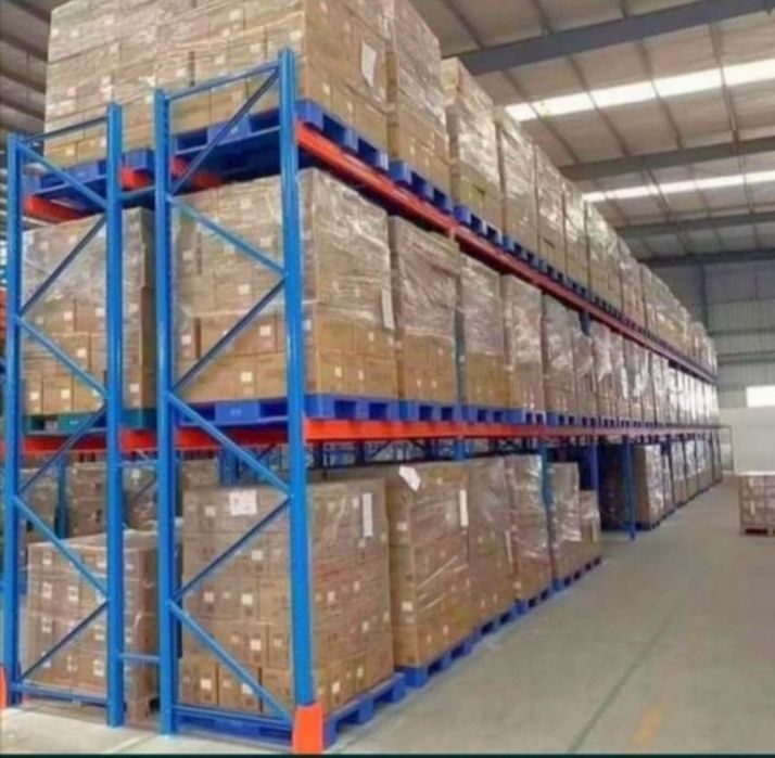 Rafturi metalice industriale depozitare paleti 22x11.7