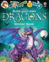 Carte cu stickere - Build your own Dragon