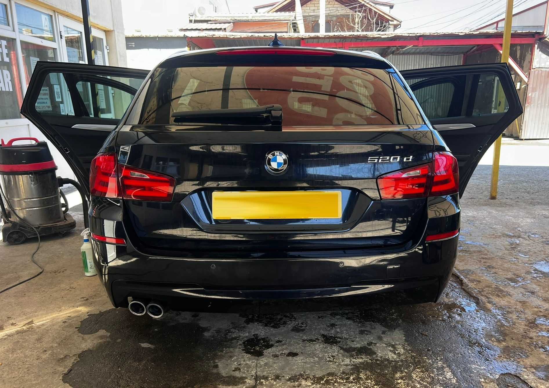 Bara spate pachet M BMW seria 5 F11 culoare Carbonschwarz Metallic 416