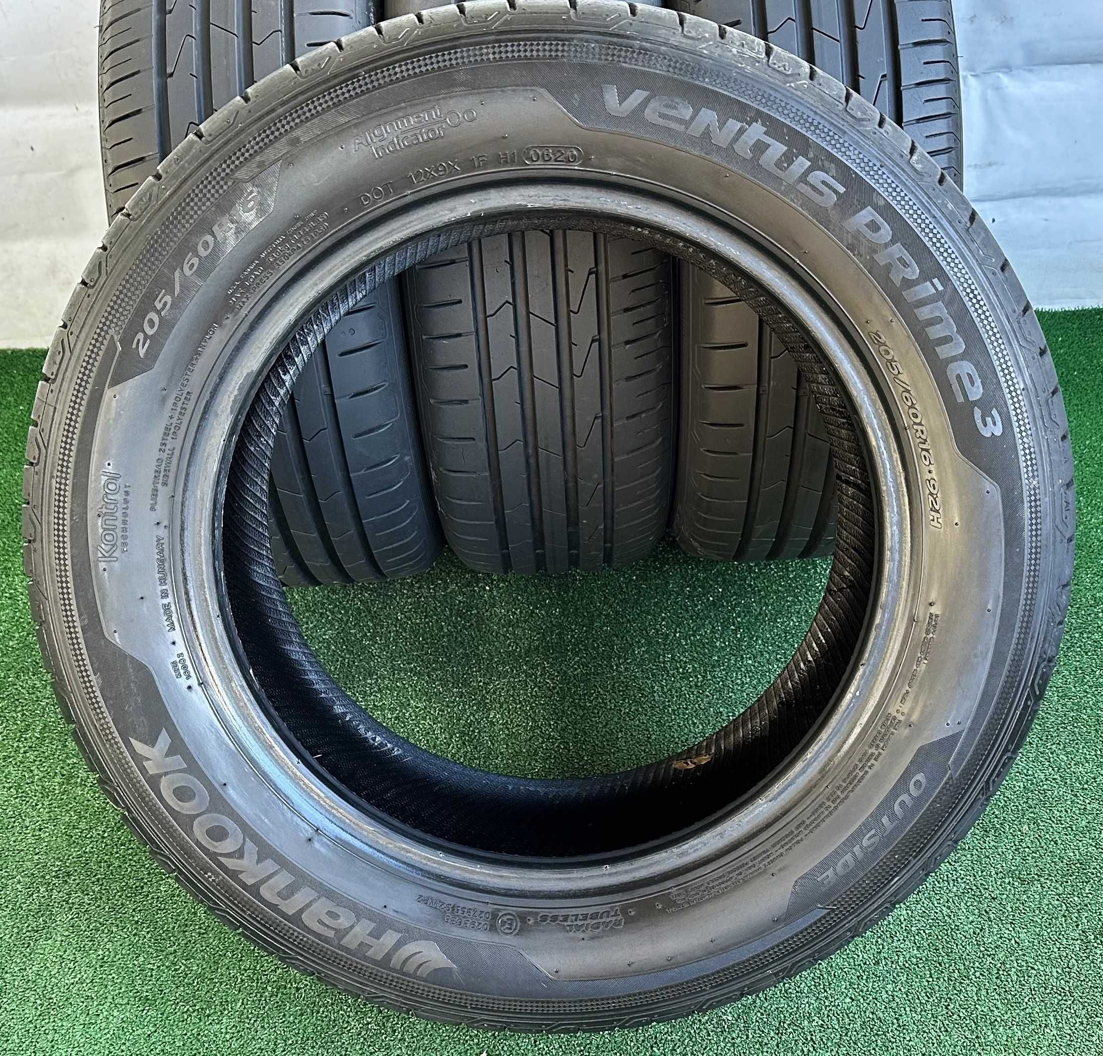 4бр 205/60r16 HANKOOK VENTUS PRIME 3 летни