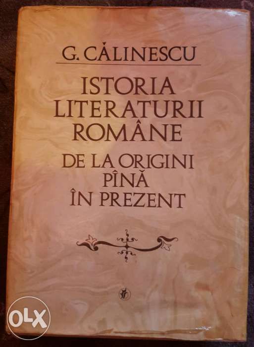 Istoria Literaturii Romane de la ORIGINI PANA ÎN PREZENT