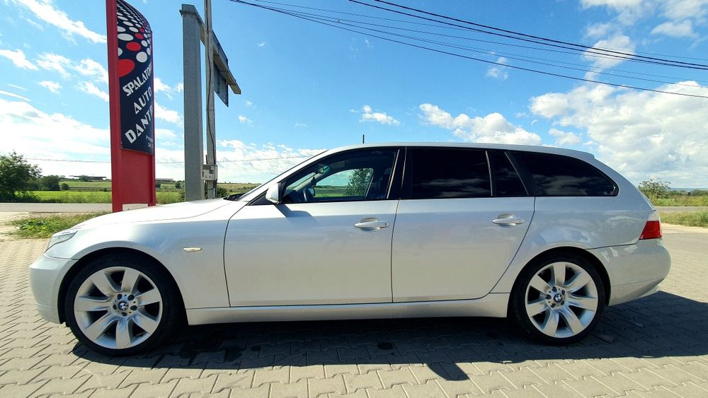 BMW e61 lci . Schimb cu rulota