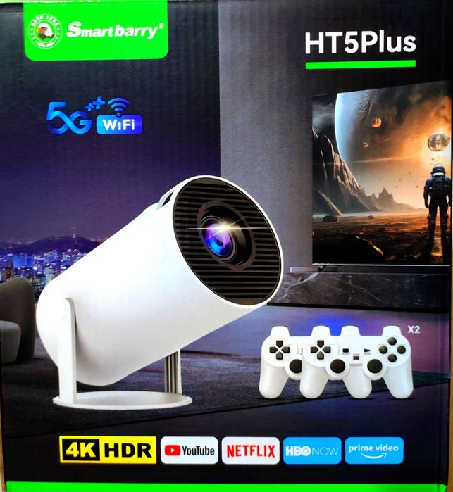 Smartbarry HT5Plus домашний портативный проектор из дубая