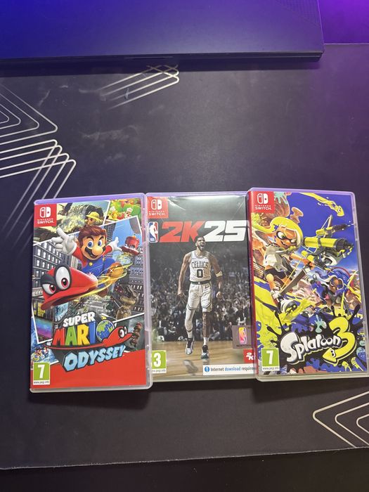 Nintendo switch oled, splatoon 3 edition