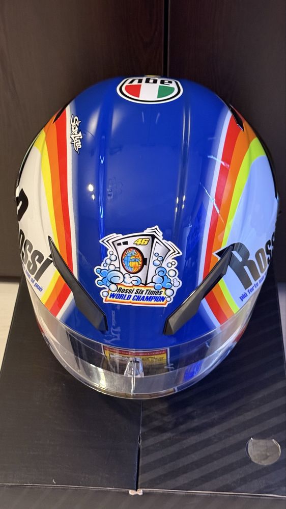 Agv pista gp rr  limited edition winter test 2005