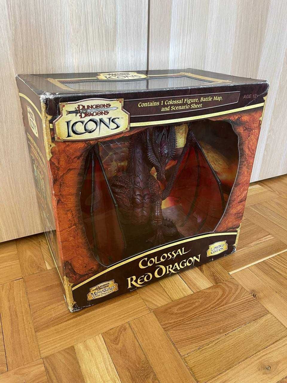 Colossal Red Dragon - Dungeons & Dragons D&D Icons