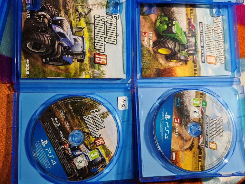 Farming simulator 15, 17, 19, desteny PlayStation 4, 5 sony