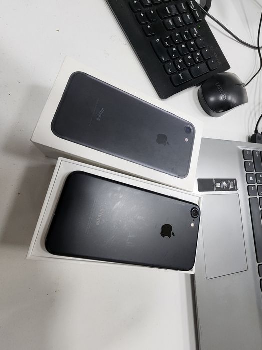 Iphone 7 LL/A Matte Black 128GB Batareka 100% Ideal Karobka DK bor