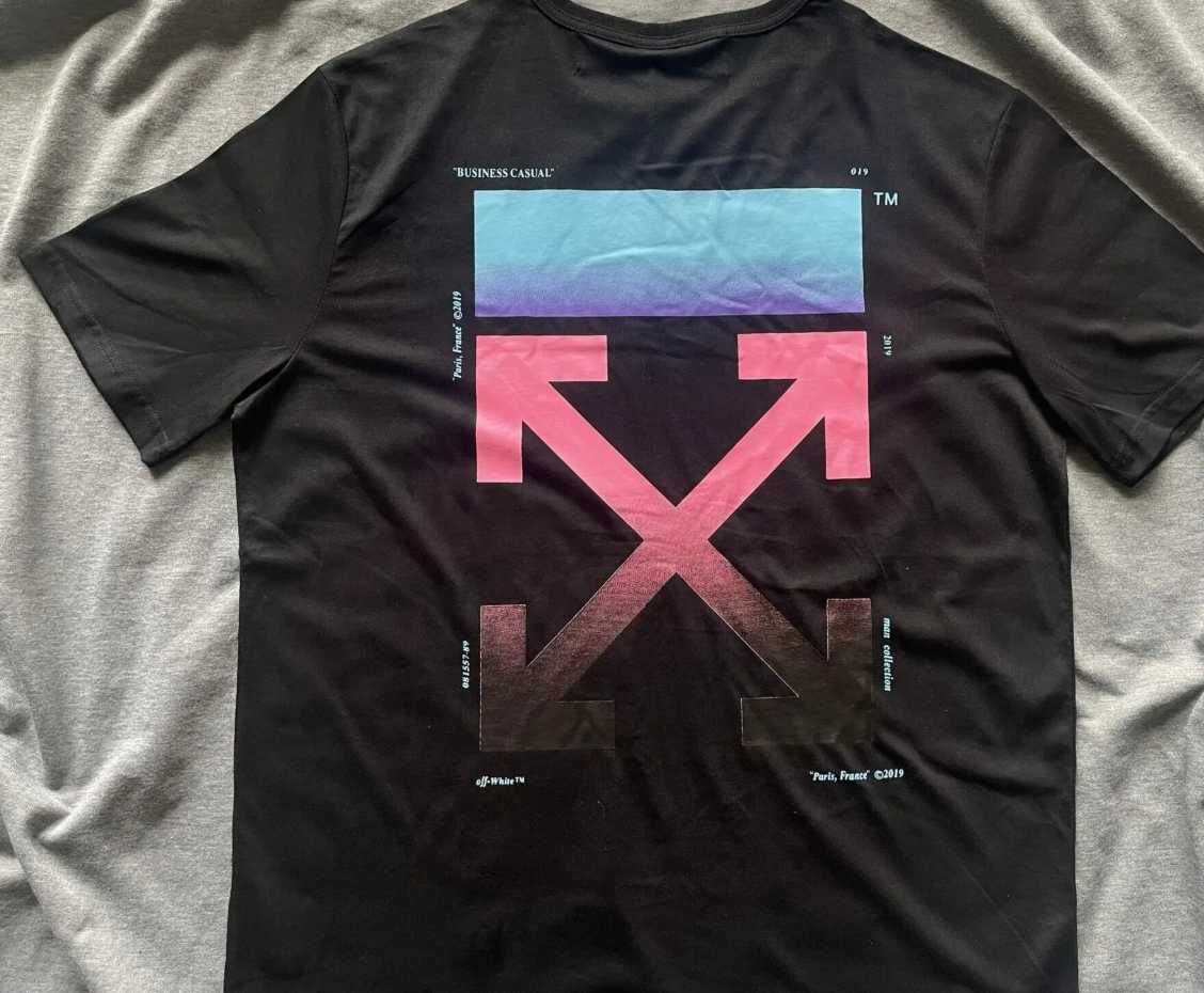 OFF WHITE мъжки тениски в черно